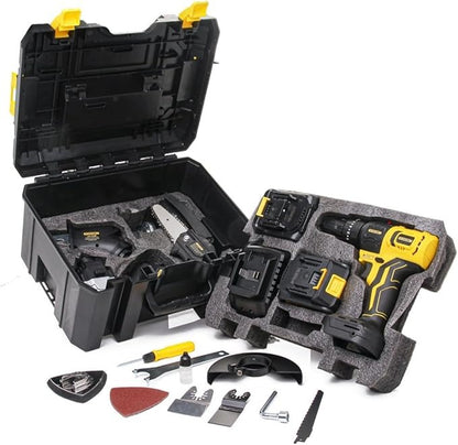 Avvitatore Elettrico 6 in 1 Professionale – 48V con 2 Batterie + Valigetta