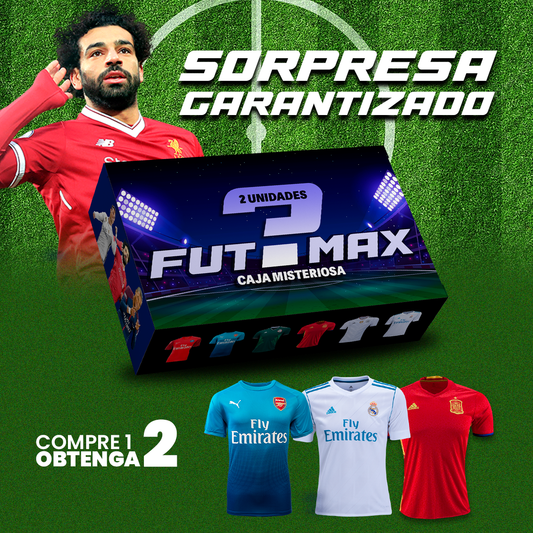 FUTMAX® - CAJA MISTERIOSA CAMISETAS LEGENDARIAS - COMPRE 1 RECIBA 2