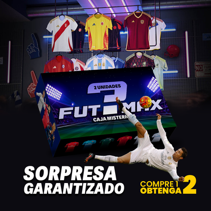 FUTMAX® - CAJA MISTERIOSA CAMISETAS LEGENDARIAS - COMPRE 1 RECIBA 2