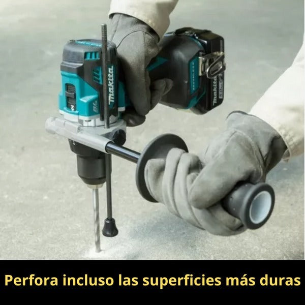 KIT ORIGINAL MAKITA - Taladro de alto impacto + 45 ACCESORIOS + 2 BATERIAS 48v - CIERRE DE LA TIENDA