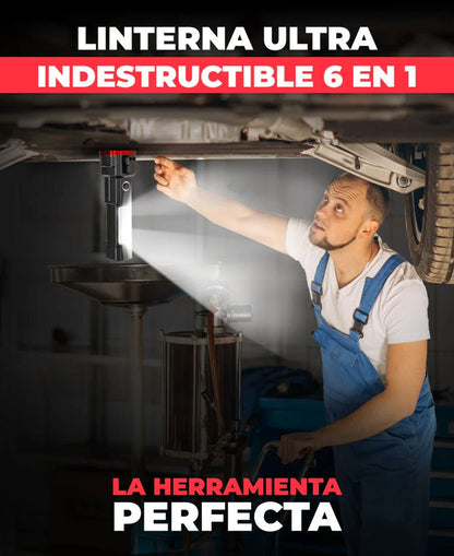 **PROMO 2 POR 1** Linterna Indestructible Súper Potente 6 en 1 PowerLUMEN™ + Regalo 🎁