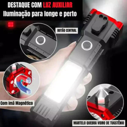 Linterna Tactica Indestructible 4 en 1 - Ultra Power - ÚLTIMO DÍA DE OFERTA Y ENVÍO GRATIS